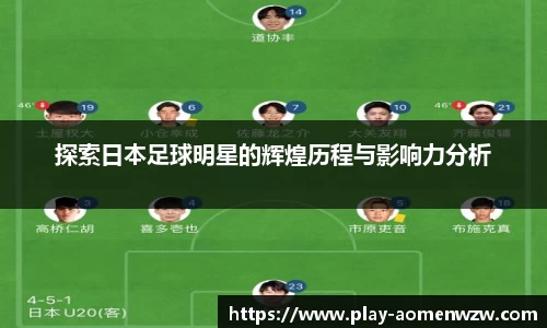 探索日本足球明星的辉煌历程与影响力分析